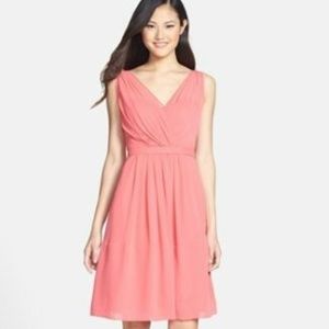 WOMEN Jenny Yoo Collection Cori Gathered Chiffon